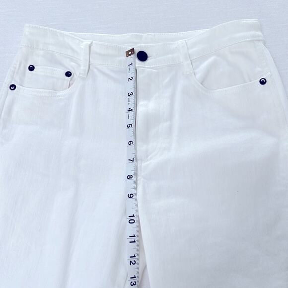 Simon Miller Straight White Denim Jeans Size 28 - Picture 7 of 11